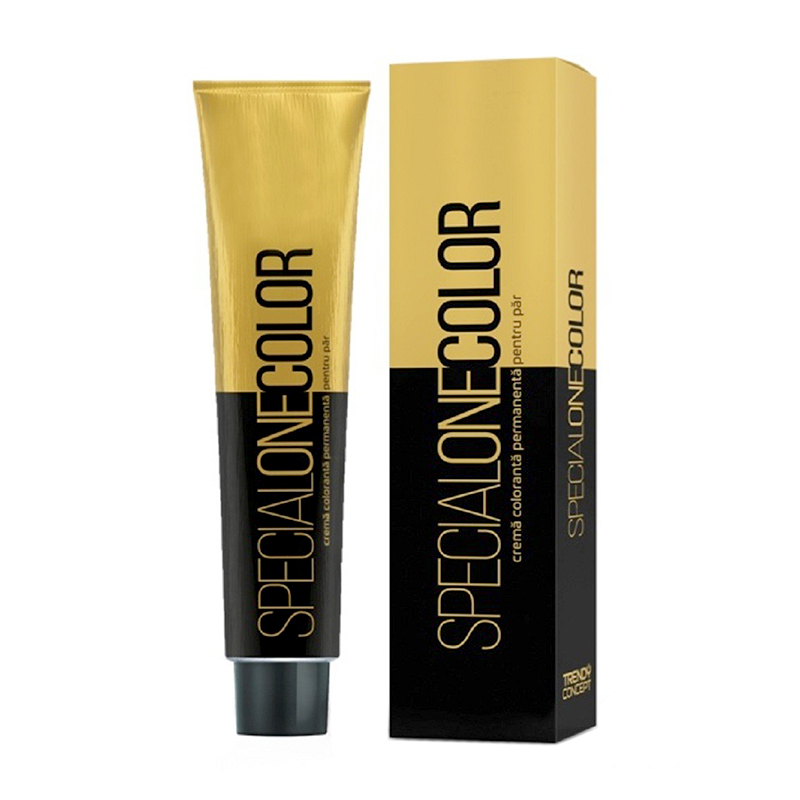 Перманентна крем-фарба для волосся Trendy Hair Special One Color Permanent Hair Coloring Cream 7.03 Brown Golden Blonde, 60 мл